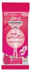 Wilkinson Maquinillas de Afeitar Desechables MyIntuition Extra 3 Essentials 4