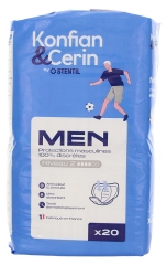 Stentil Konfian & Cerin Men Level 2 Protections Masculines Discrètes 20 Units