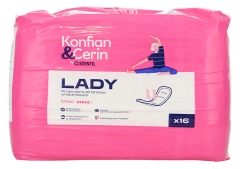 Stentil Konfian & Cerin Lady Maxi Protections Féminines Anatomiques 16 Units