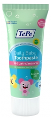 Pasta de Dentes Di&aacute;ria TePe Daily Baby Sem Aroma 0-2 Anos 50 ml