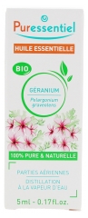 Puressentiel Huile Essentielle Géranium (Pelagonium graveolens) Bio 5 ml