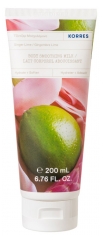 Korres Lait Corps Gingembre Lime 200 ml