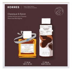 Korres Eaut de Toilette Mountain Pepper 50ml + Shower Gel Mountain Pepper 250ml