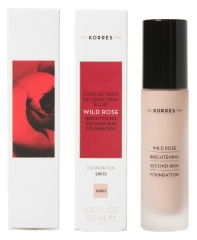 Korres Rose Sauvage Fond de Teint SPF15 30 ml