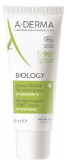 A-DERMA Biology Hydrating Dermatological Light Cream Organic 40ml