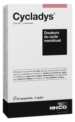 NHCO Cycladys Schmerzen des Menstruationszyklus 45 Tabletten