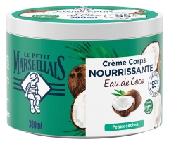 Le Petit Marseillais Crème Corps Nourrissante Eau de Coco 380 ml