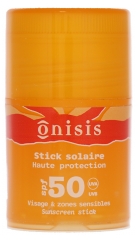 Onisis Stick Solar Alta Prote&ccedil;&atilde;o Rosto FPS50 15 ml