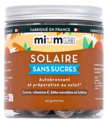 Mium Lab Solaire Sans Sucres 42 Gummies