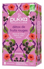 Pukka Détox de Fruits Rouges Bio 20 sachets