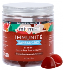 Mium Lab Immunité Sans Sucres 42 Gummies