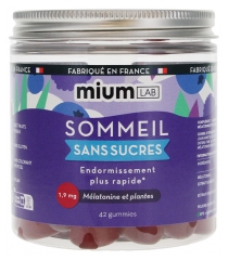Mium Lab S&ouml;mn Utan Socker 42 Gummies