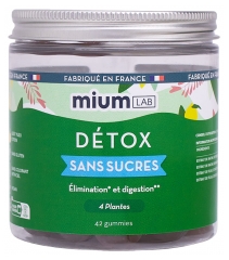 Mium Lab Détox Sans Sucres 42 Gummies