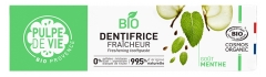 Pulpe de Vie Dentifrice Fraîcheur Goût Menthe Bio 75 ml