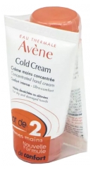 Avène Cold Cream Crème Mains Concentrée Lot de 2 x 50 ml