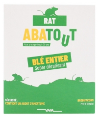 Abatout Rodenticide Șobolan Gr&acirc;u Integral 7 Plicuri-Doză 140 g