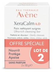 Avène XeraCalm AD Ultra-Rich Cleansing Bar 2 x 100 g