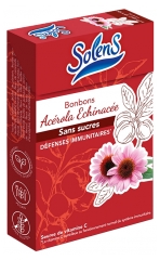 Solens Sokerittomat Acerola-Echinacea-karkit 50 g