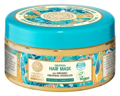 Mască de Păr Natura Siberica Oblepikha Regenerare Intensă cu Hidrolat de Cătină Bio 300 ml
