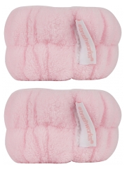 Brushworks 2 Pulseras de Microfibra Lavables