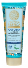 Natura Siberica Oblepikha Crema Piedi Nutriente con Idrolato di Olivello Spinoso Biologico 75 ml