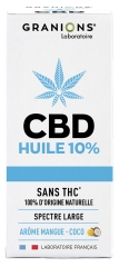 Granions CBD-&Ouml;l 10% Mango Kokosnuss 10 ml