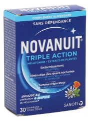 Sanofi Novanuit Triple Action 30 Comprimés