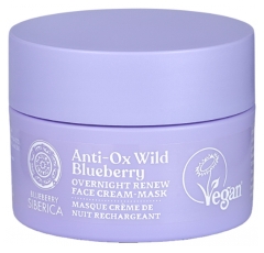 Natura Siberica Bosbessen Siberica Opladend Nachtcr&egrave;me Masker 50 ml