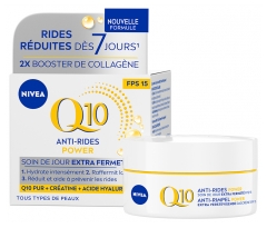 Nivea Q10 Antirrugas Power Cuidado de Dia Extra Firmeza FPS15 50 ml
