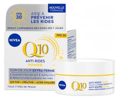 Nivea Q10 Antirrugas Power Cuidado de Dia Extra Firmeza FPS30 50 ml