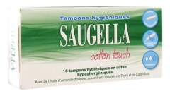 Saugella Cotton Touch 16 Tampons Hygiéniques Normal