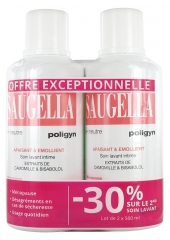 Saugella Poligyn Trattamento di Lavaggio Intimo Set di 2 x 500 ml