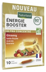 Naturland Énergie Booster Bio 10 Ampoules