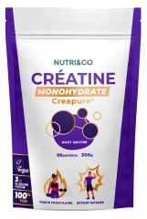 Nutri&amp;Co Creatin Monohydrat Creapure 300 g
