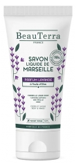 BeauTerra Sapone Liquido di Marsiglia Fragranza di Lavanda 100 ml