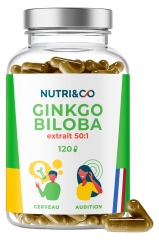 Nutri&amp;Co Ginkgo Biloba 120 C&aacute;psulas