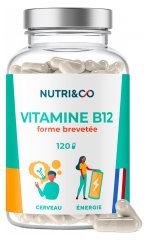 Nutri&Co B12-vitamiini 120 Kapselia