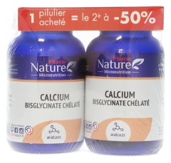 Pharm Nature Calcium Bisglycinate Chelated Set of 2 x 60 Capsules