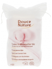 Douce Nature Desmaquillante Bio Oval 50 Sticks
