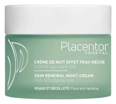 Placentor Végétal Crema Notte Effetto Pelle Nuova 50 ml