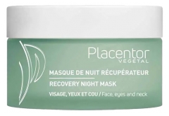 Placentor Végétal Masque de Nuit Récupérateur 50 ml