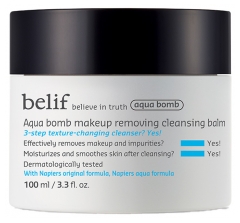 B&aacute;lsamo de Limpeza Desmaquilhante Aqua Bomb Belif 100 ml