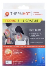 Thermhot 3 Patchs Chauffants Multi-Zones + 1 Gratuit