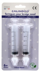 Calindoo Nasal Washing Syringes 2 Syringes