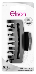 Elison Large Double Holding Clip Black