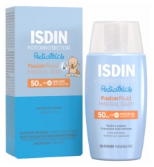 Isdin Fotoprotector Pediatria Fusion Fluid Mineral Baby SPF50 50 ml