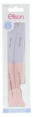 Elison 2 Professional Nail Files 3 Phases