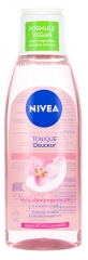 Nivea Hell&auml; Virkist&auml;v&auml; Kasvovesi Manteli&ouml;ljy Kuiva & Herkk&auml; Iho 200 ml