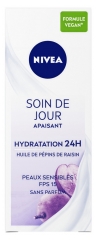 Nivea Soin de Jour Apaisant Peaux Sensibles SPF15 50 ml