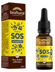 Biofloral Gouttes SOS Nuit Paisible Bio 20 ml